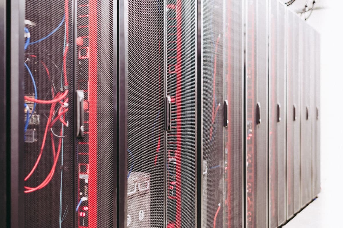 Servers in a data centre